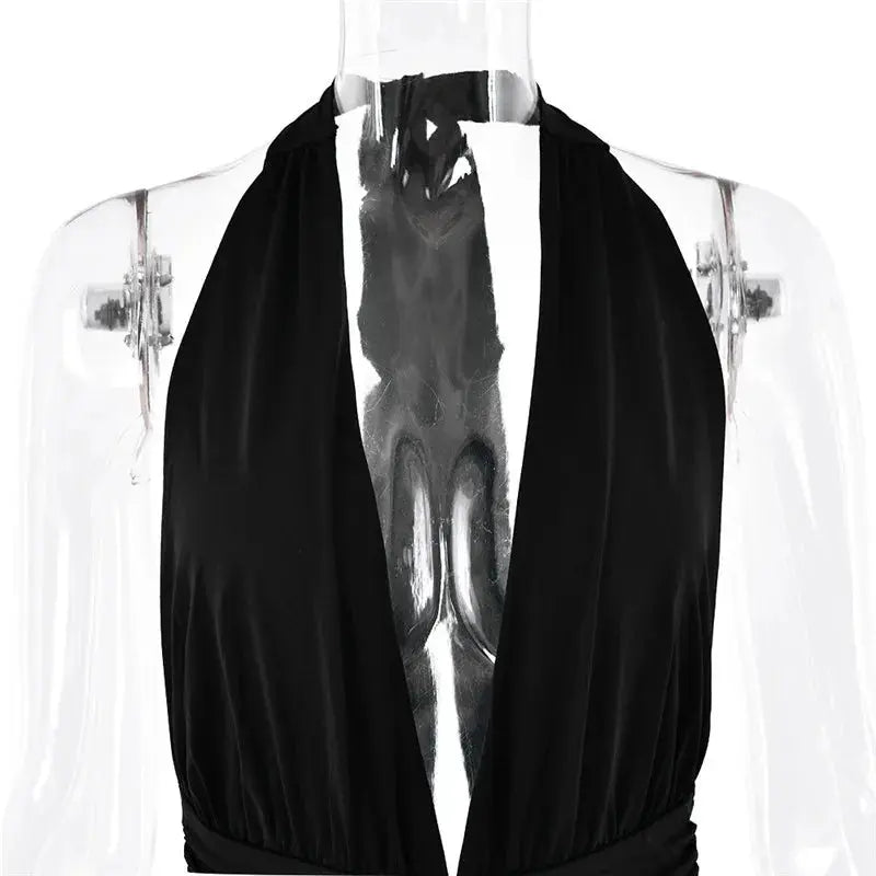 Charline Backless Maxi Dress