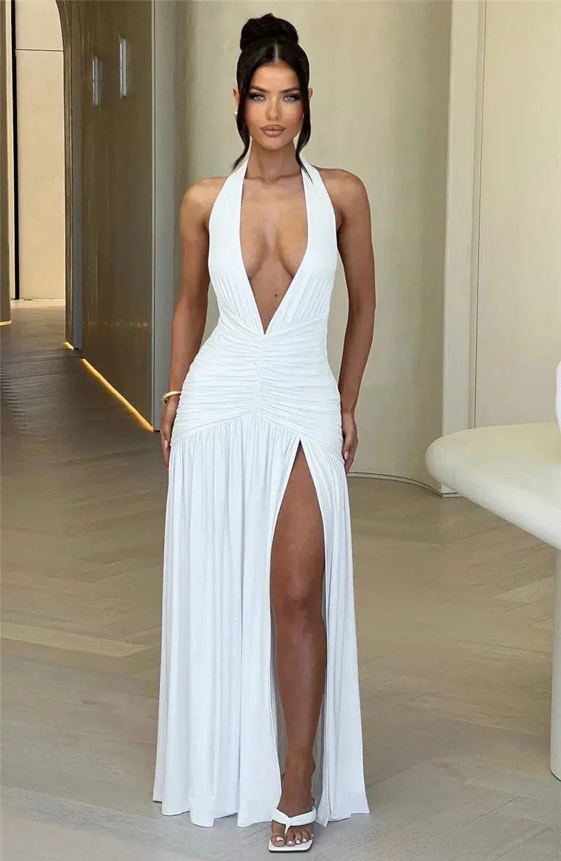 Charline Backless Maxi Dress