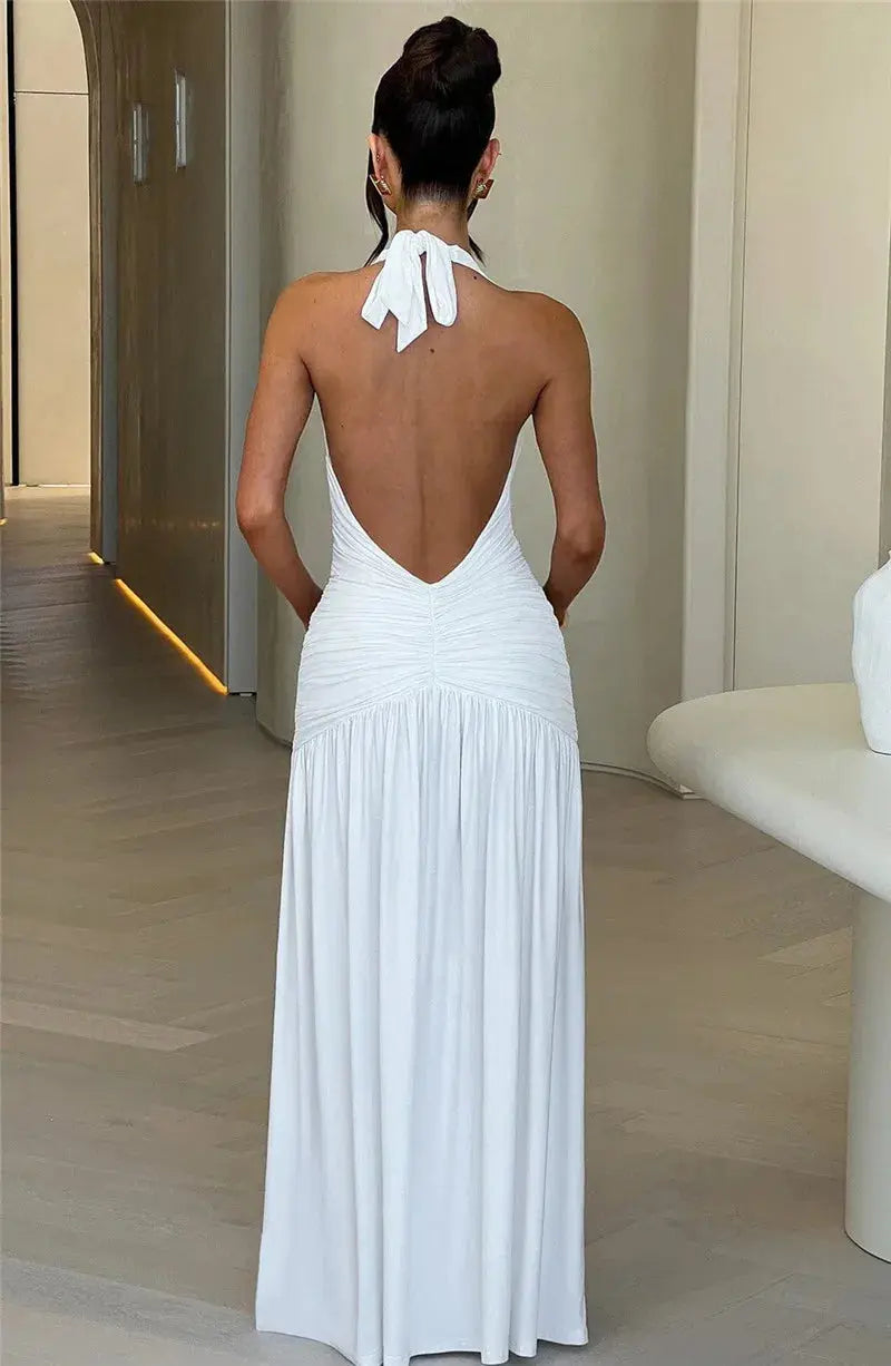 Charline Backless Maxi Dress