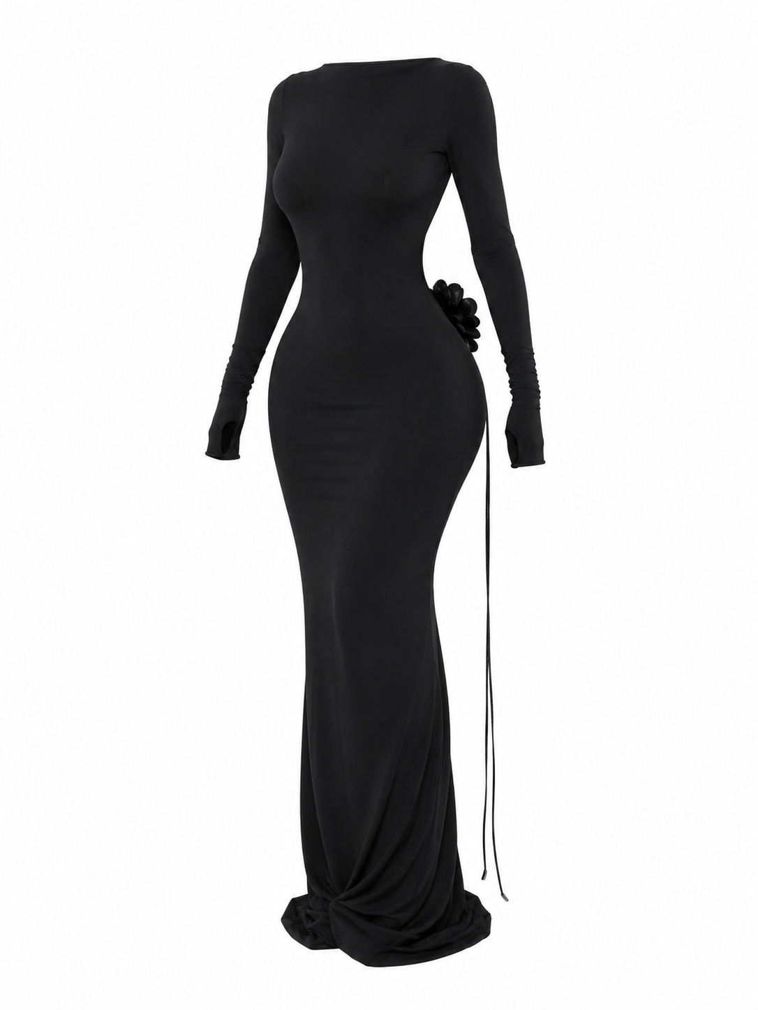 Midnight Rose Dress