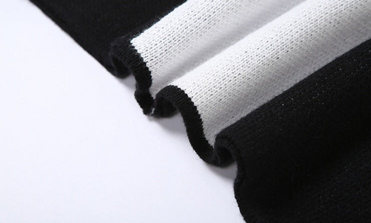 Checkerboard Knit Skirt