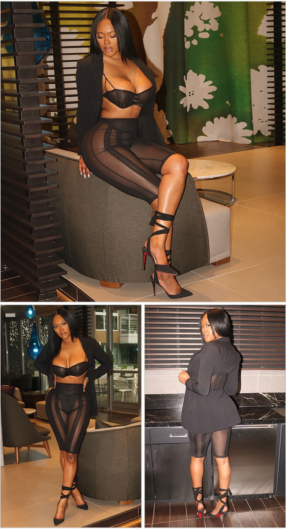 Cici Blazer Set