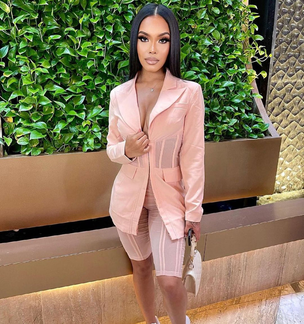Cici Blazer Set
