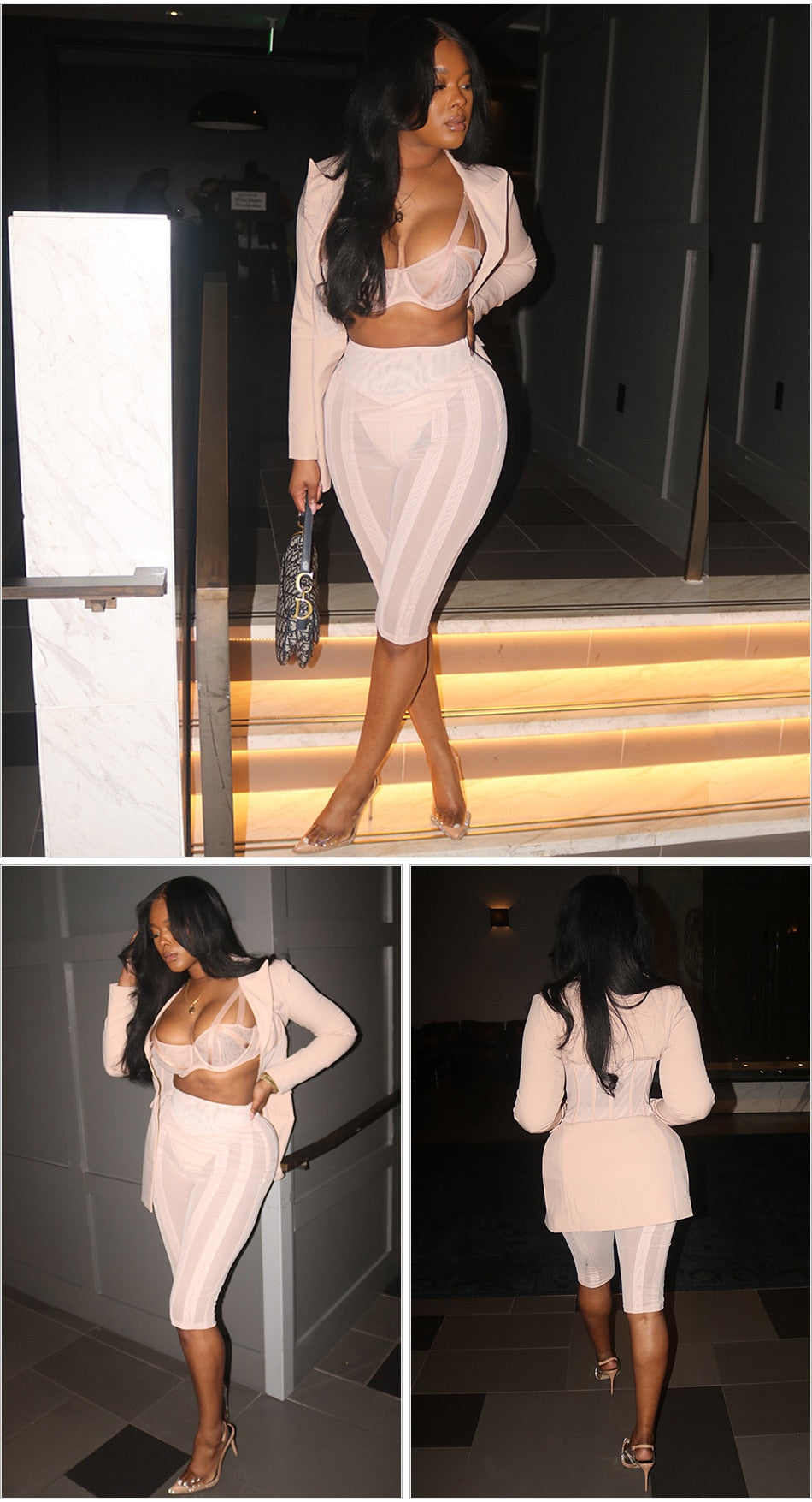 Cici Blazer Set