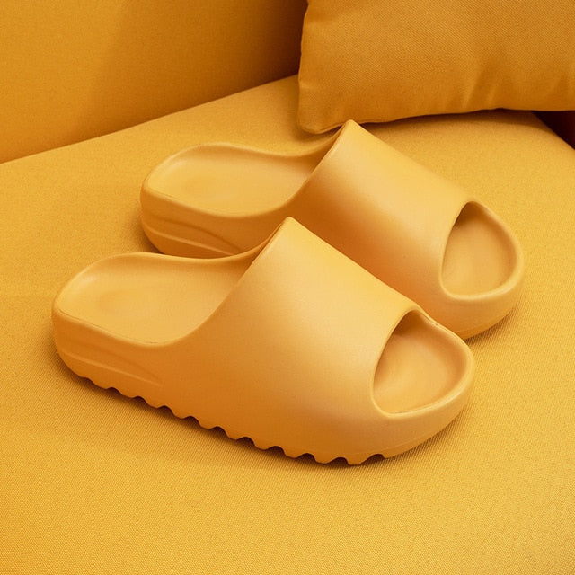Comfy Slides (Unisex) Orange