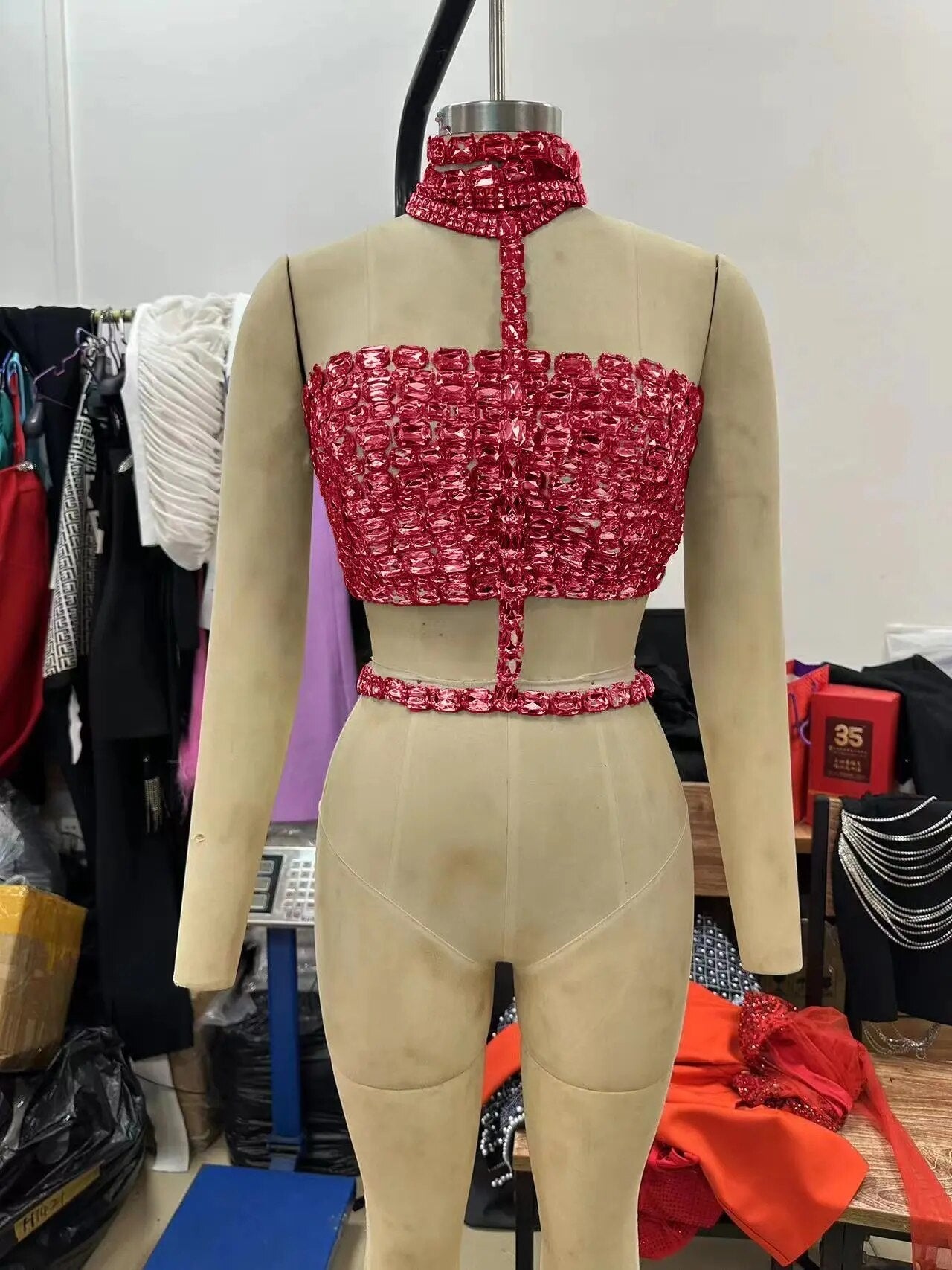 Crystal Top Red