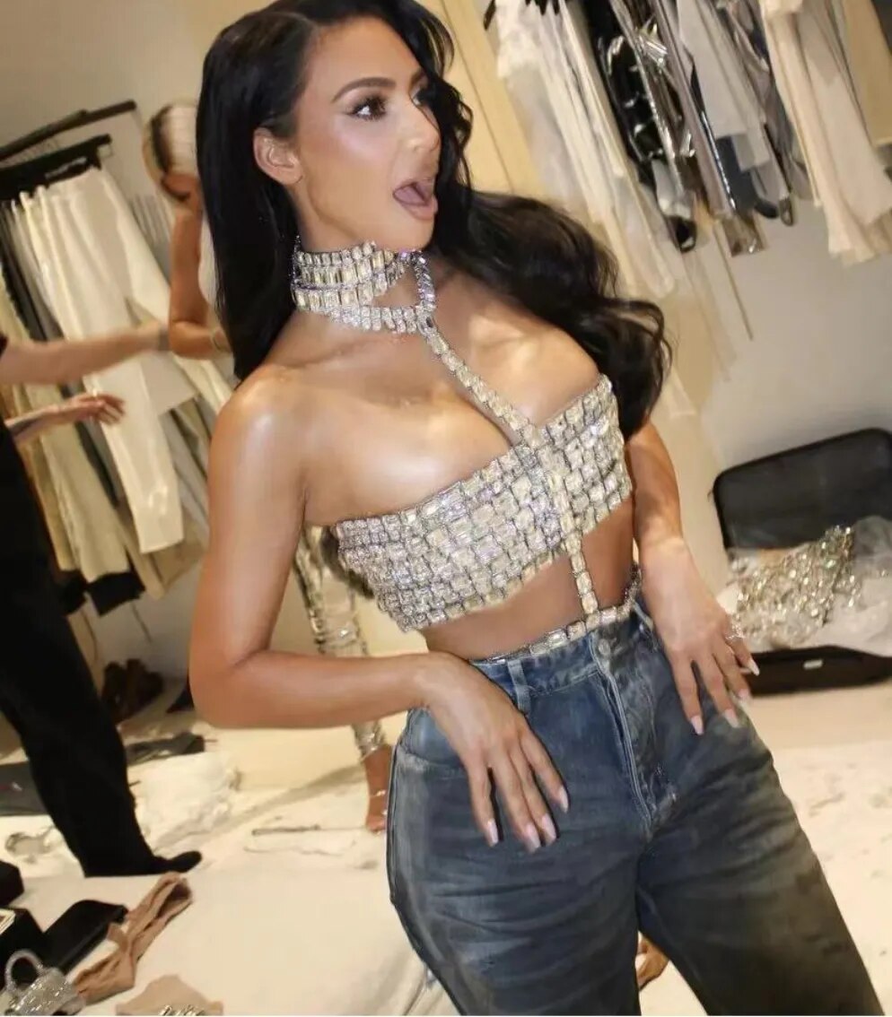 Crystal Top Silver
