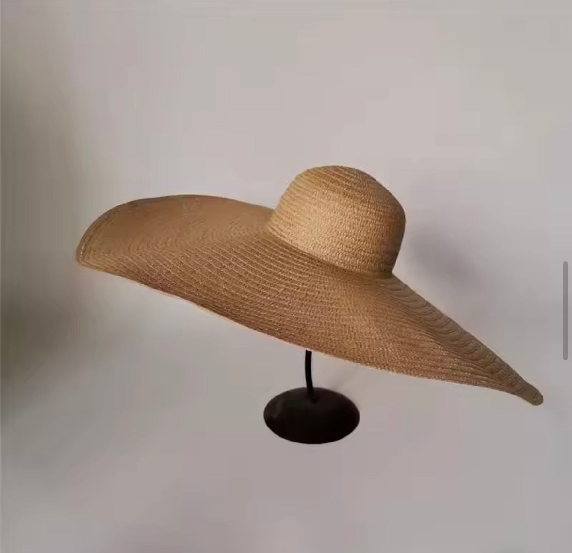 Wide brim hat