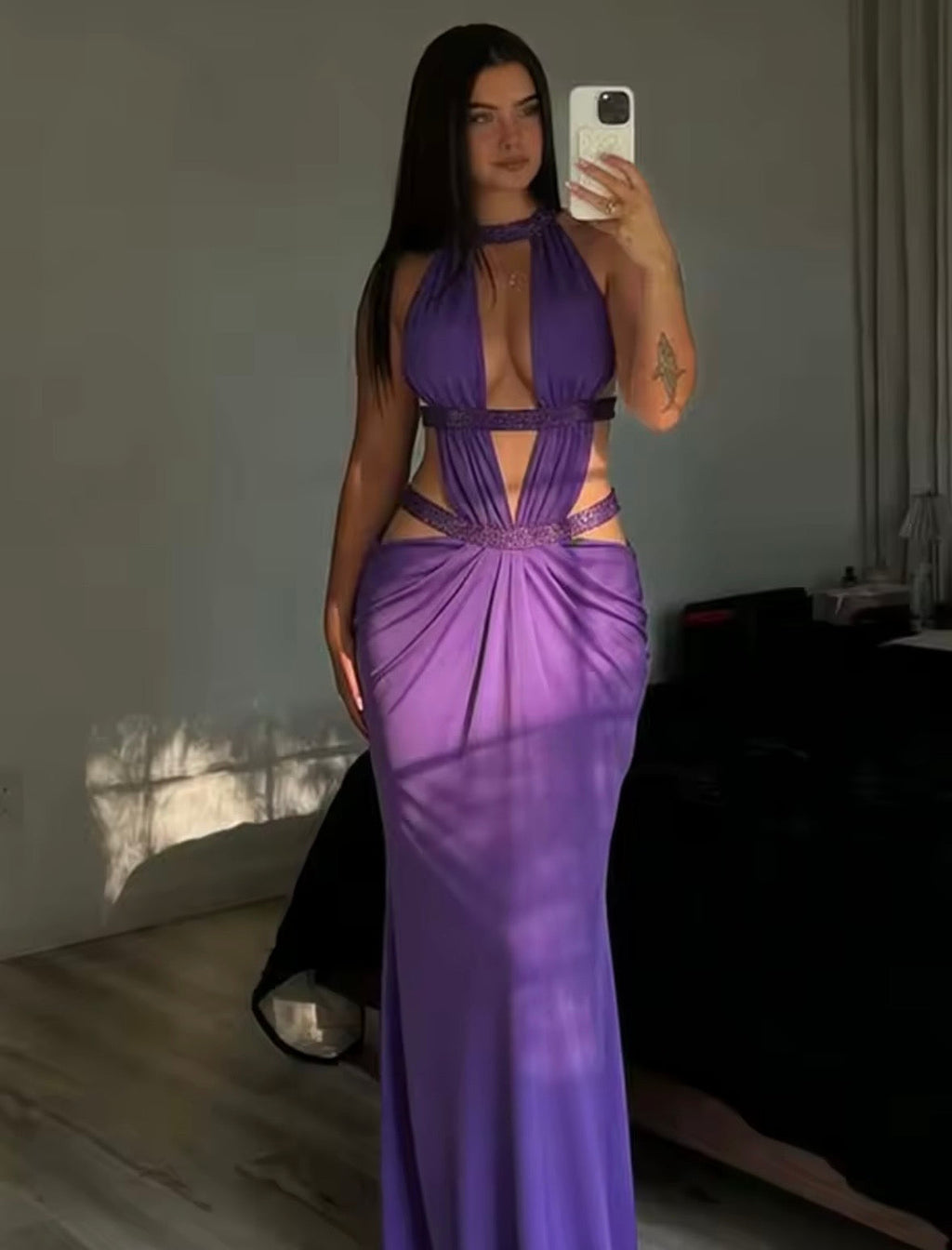 Cut out maxi gown