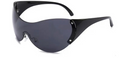 Careful Black Tint Black Frame Shades