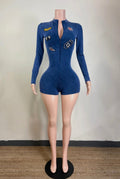 Judy Baddie Jumpsuit Navy