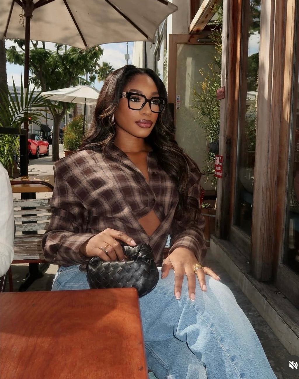Buffalo Check Cinched Top