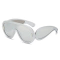 Livi Silver Oversized Fashion Shades