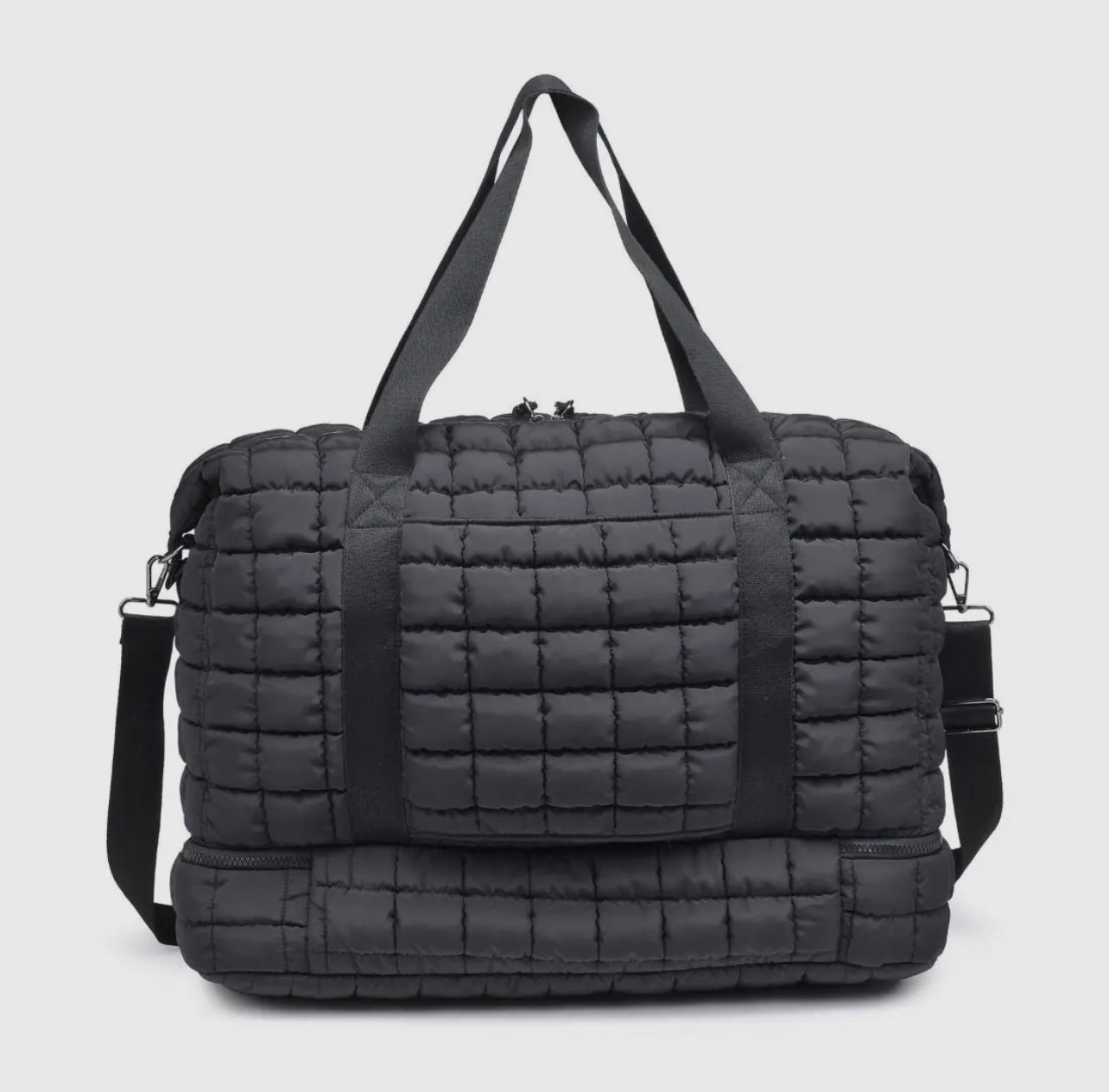 Baddie Travelers Weekender Bag Black