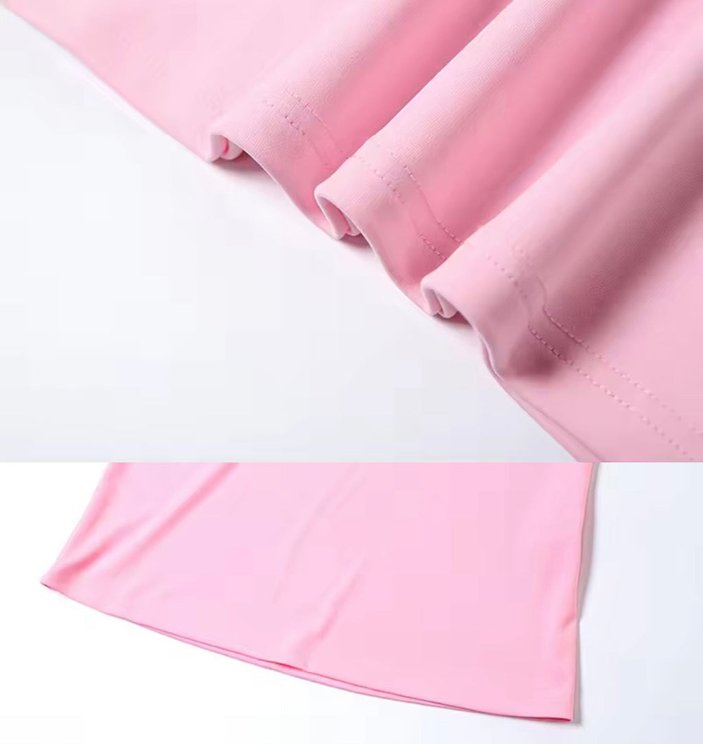 Desy Pink Backless Formal Maxi Dress