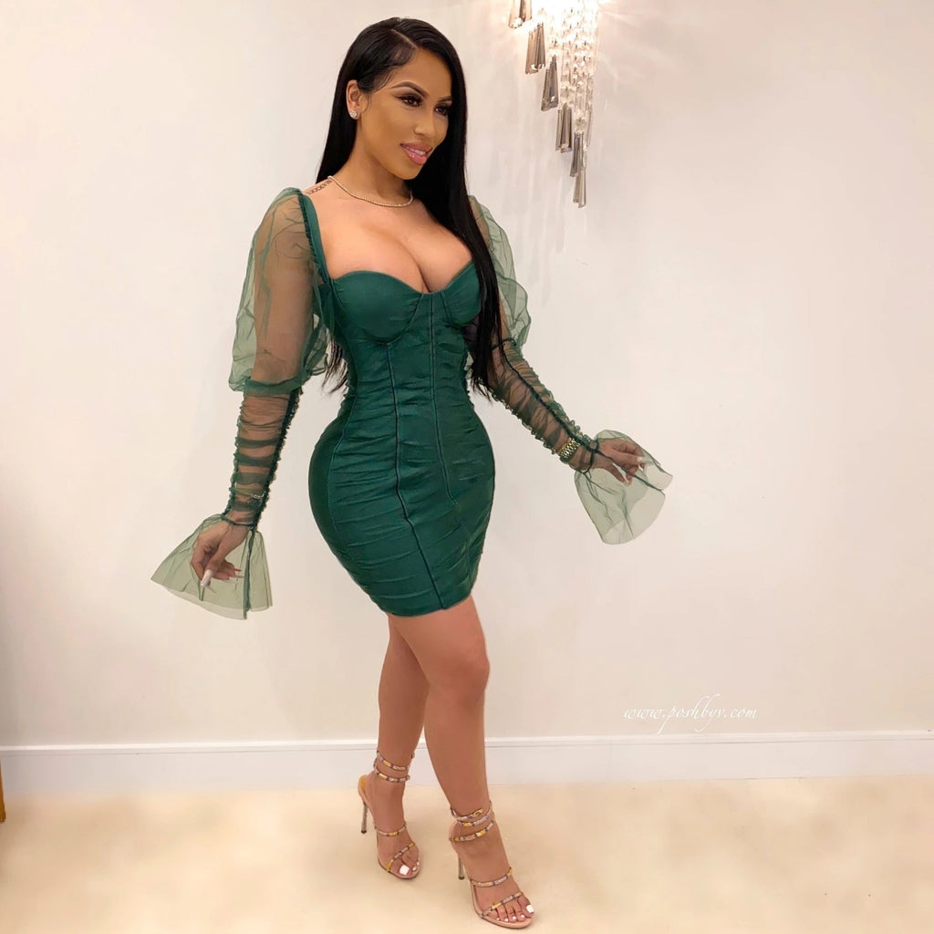 Elegant Bodycon Mini Dress