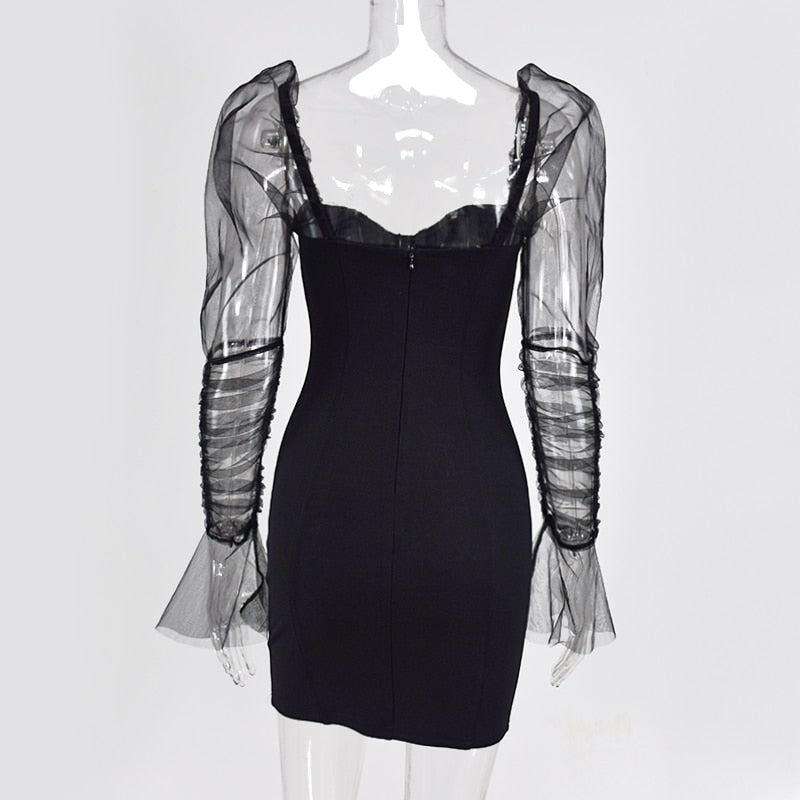 Elegant Bodycon Mini Dress