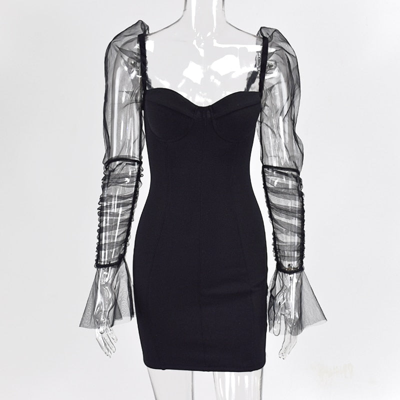 Elegant Bodycon Mini Dress
