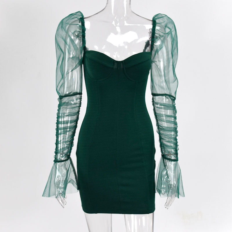 Elegant Bodycon Mini Dress