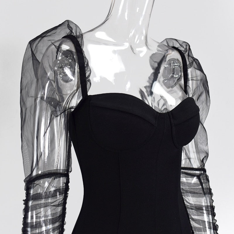 Elegant Bodycon Mini Dress