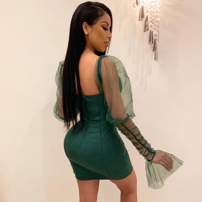 Elegant Bodycon Mini Dress
