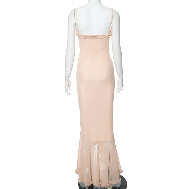 Elissa Ruched Maxi Dress