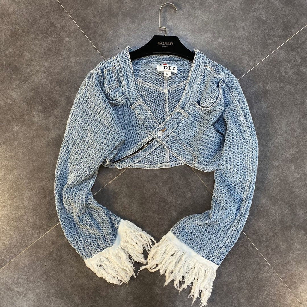 Eliza Denim Pants Set