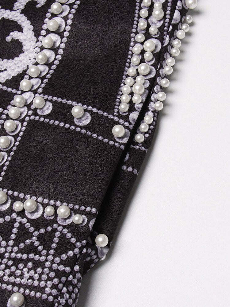 Embroidered Vintage Blazer Dress