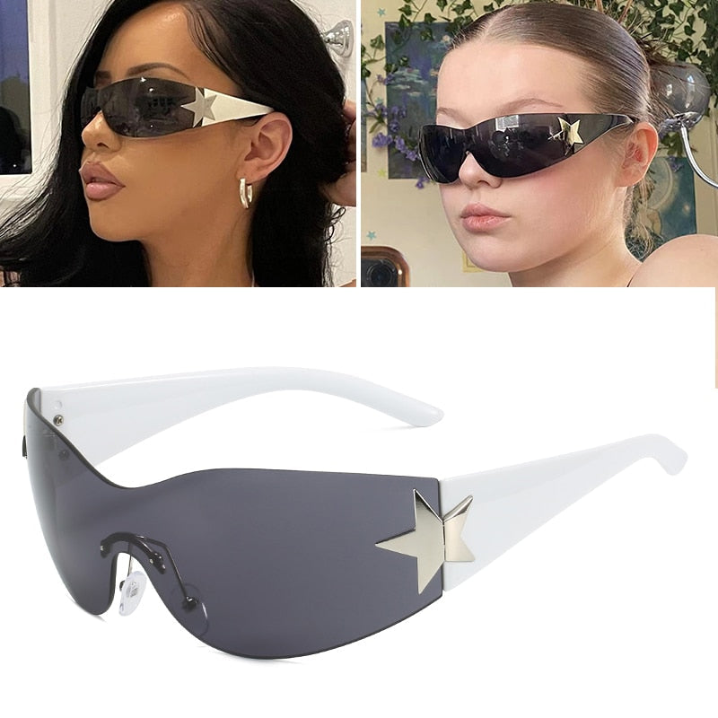 Exquisite Luxury Clear Sunglasses E-Gray As Photos Showing