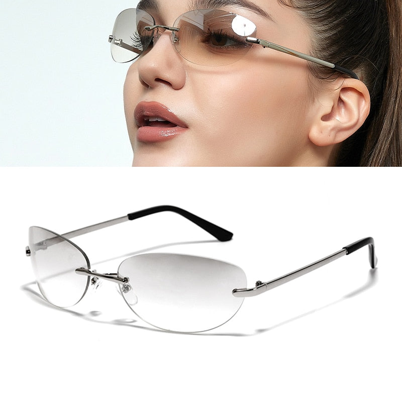 Exquisite Luxury Clear Sunglasses D-Clear As Photos Showing