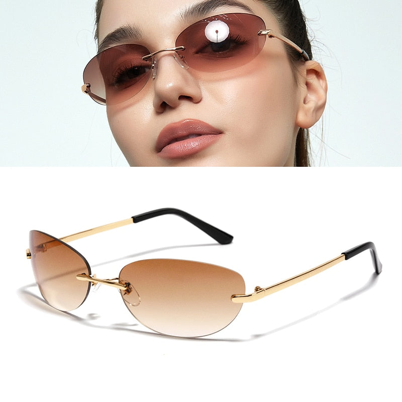 Exquisite Luxury Clear Sunglasses D-Brown As Photos Showing