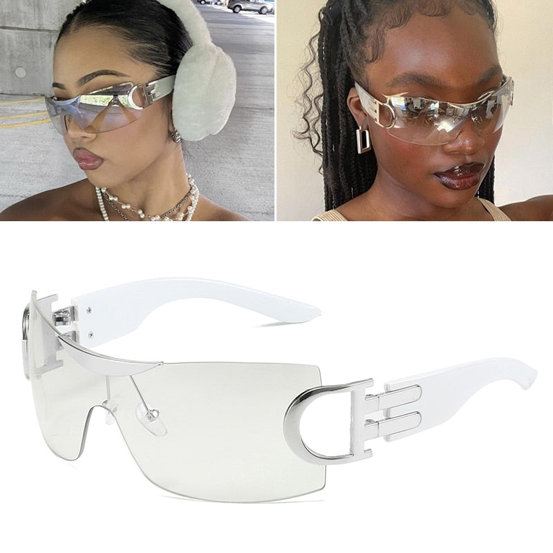 Exquisite Luxury Clear Sunglasses B-Clear As Photos Showing