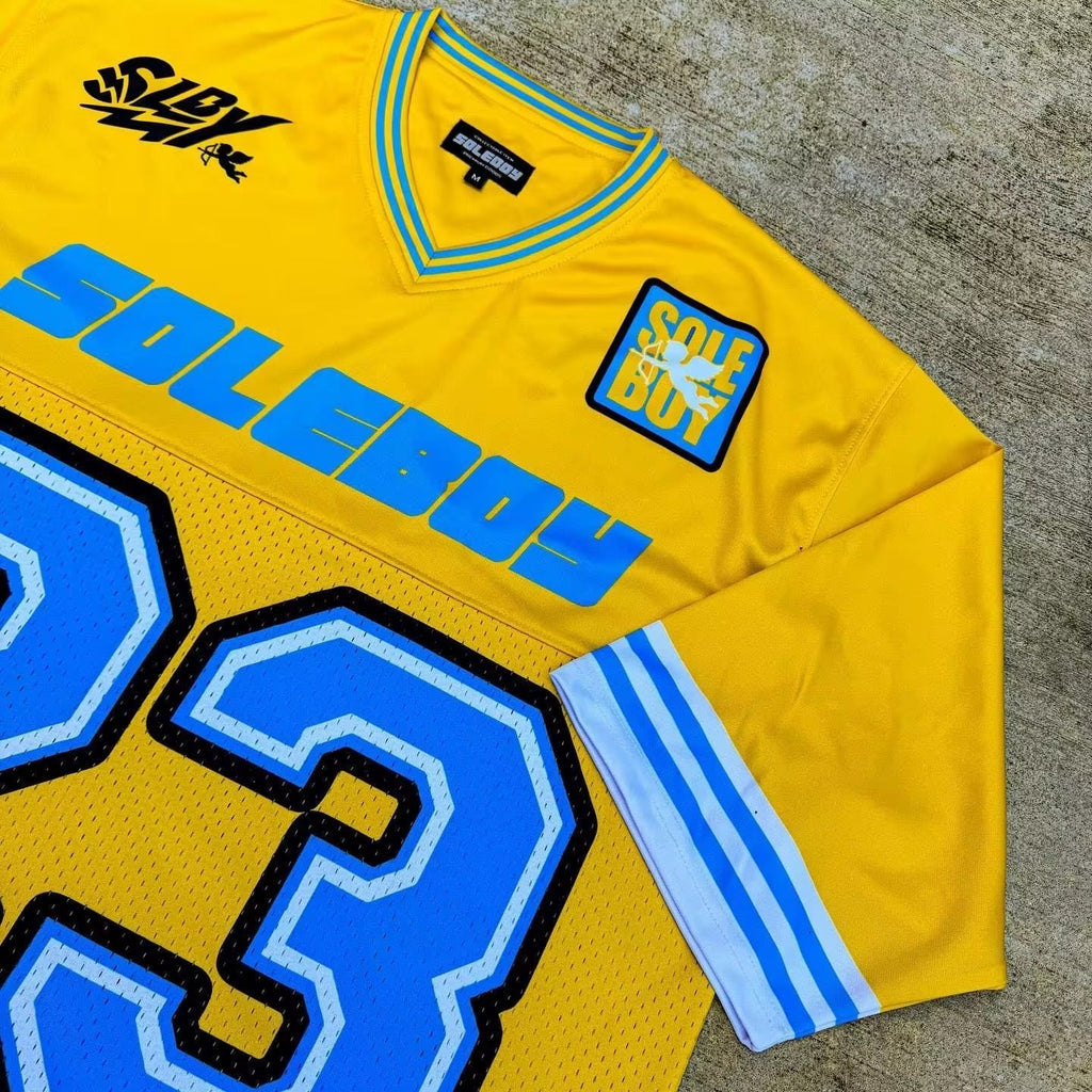 Soleboy 23 Yellow Mid Sleeve Unisex Jersey