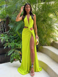 Sexy cut out summer maxi dress