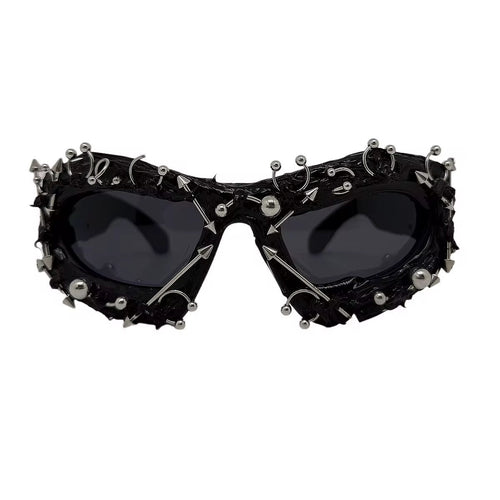 Black Punk Style Shades
