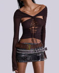 Cut out mesh top