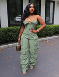 Cargo jumpsuit