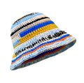 Multi colour hat Blue