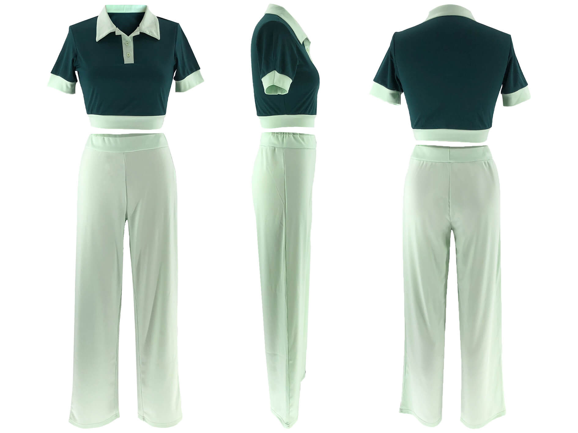 Polo Top & Pants Set--Clearance