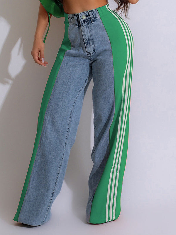 Side Stripe Jeans--Clearance