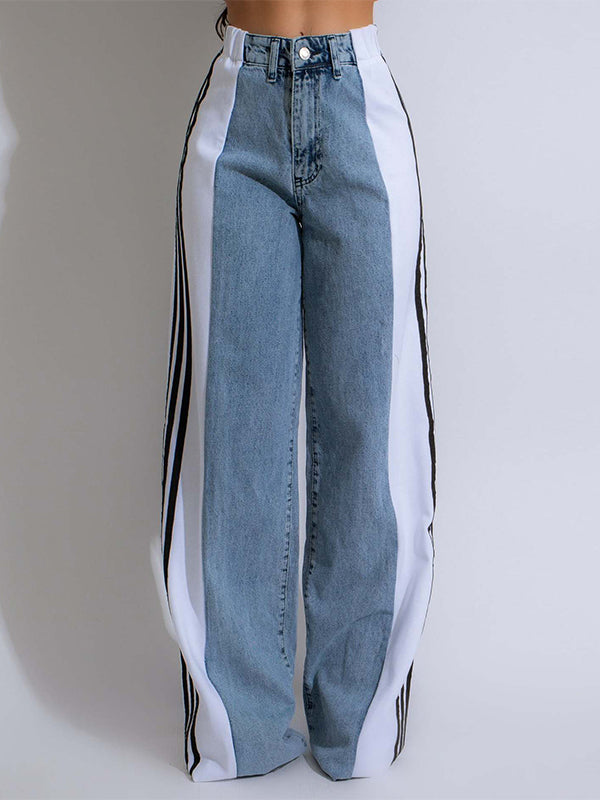 Side Stripe Jeans--Clearance