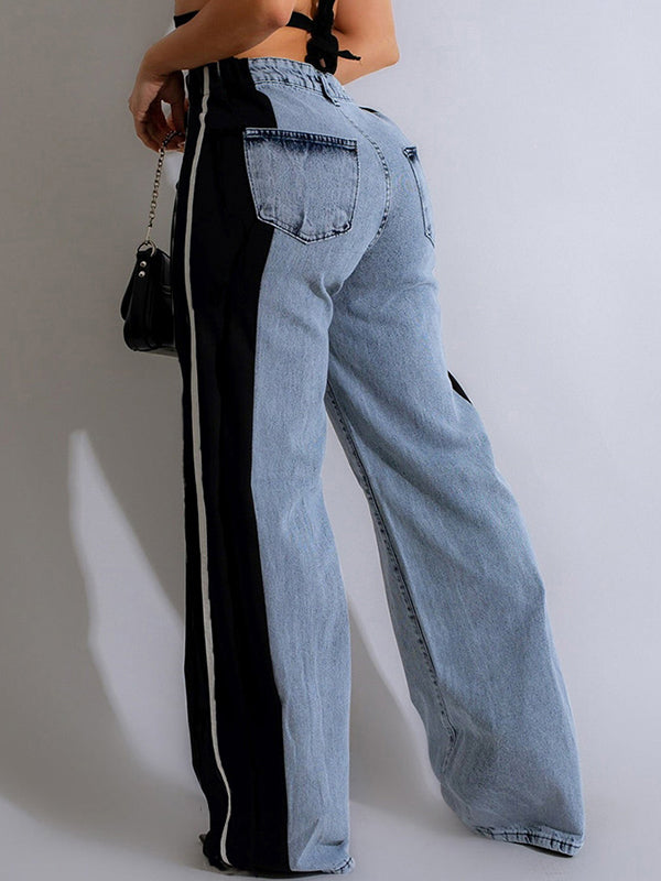 Side Stripe Jeans--Clearance