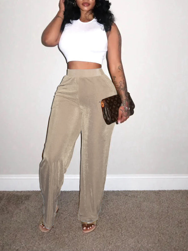 Velvet Pants--Clearance