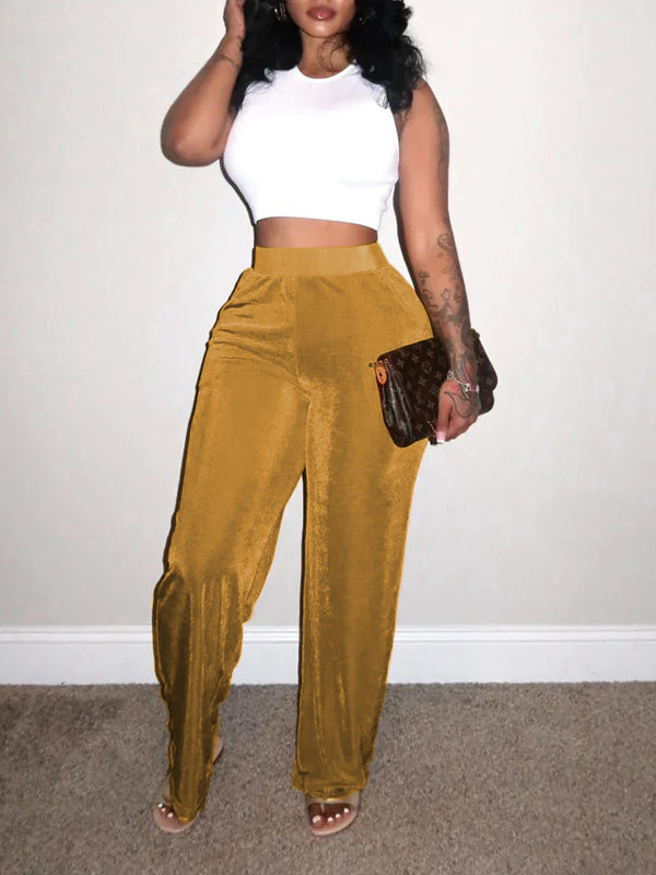 Velvet Pants--Clearance