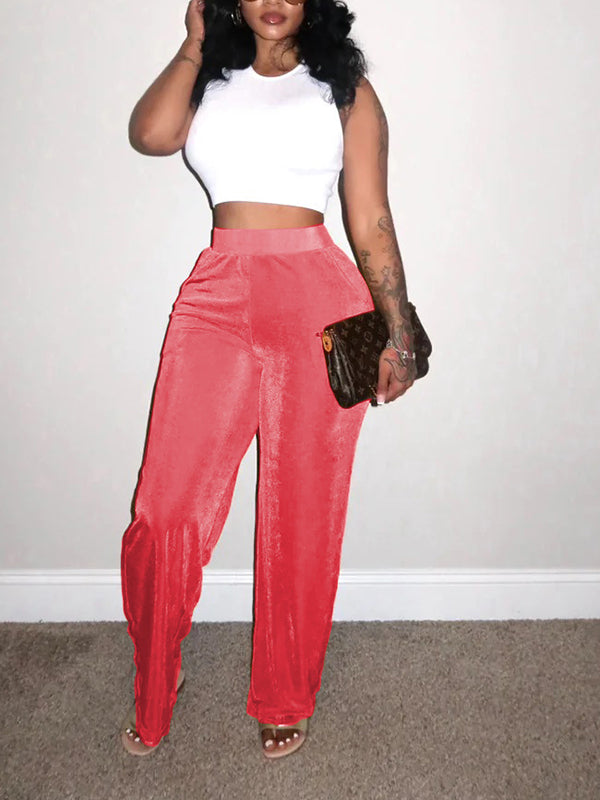 Velvet Pants--Clearance