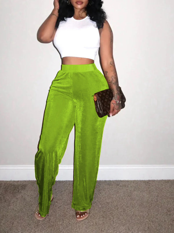 Velvet Pants--Clearance