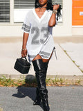 Studded Side-Slit Tunic Top