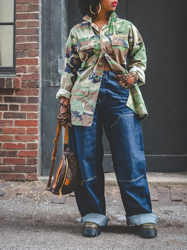 Camo Cargo Jacket