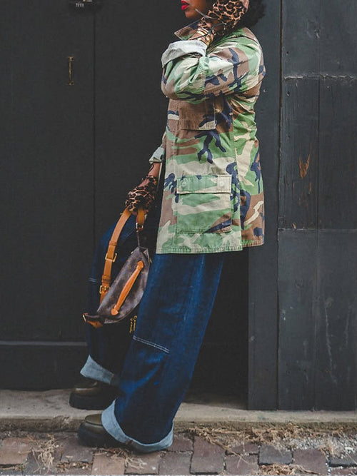 Camo Cargo Jacket