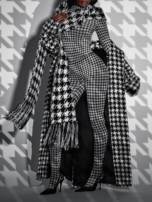 Houndstooth Top & Pants Set--Clearance